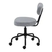 CADEIRA HOME OFFICE MIER - PRETO/CINZA - Foto 4