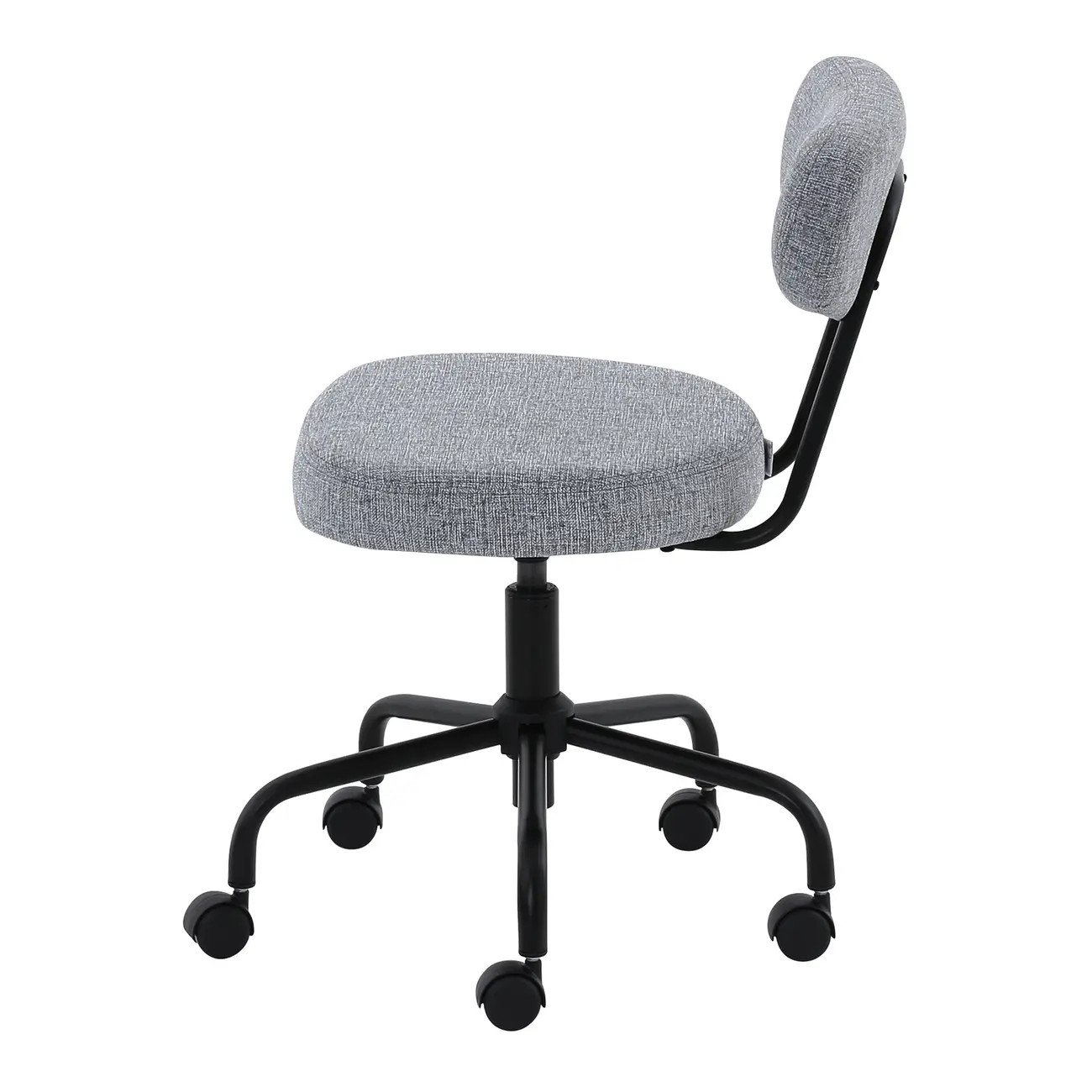 CADEIRA HOME OFFICE MIER - PRETO/CINZA - Foto 4