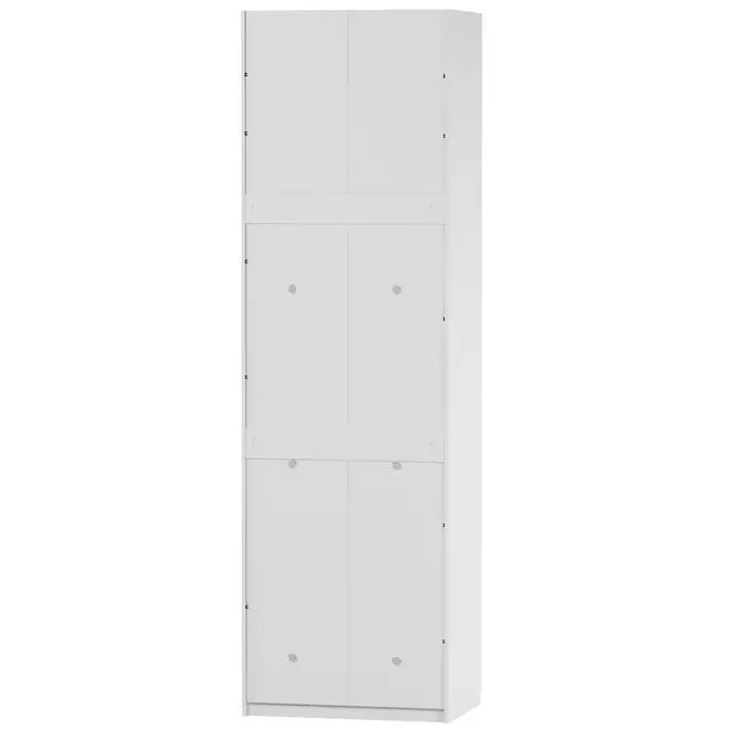 MAXIMUS GUARDA-ROUPA/SAPATEIRA 2 PORTAS 35 - BRANCO - Foto 17