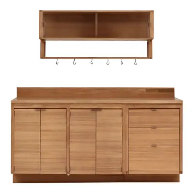 ARMÁRIO DE COZINHA COMPLETO 6 PÇS TOARI