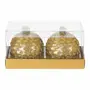 KIT VELAS CIRCULOS C/2 7 CM FINE FESTIVITY - OURO - Foto 1