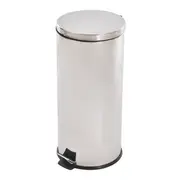 LIXEIRA COM PEDAL 30 L MALDEN - INOX/PRETO - Foto 3
