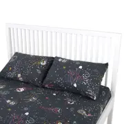 LENÇOL DE CASAL E QUEEN 2,40 M X 2,50 M ZOODIAC - CINZA/MULTICOR - Foto 7