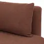 MÓDULO SOFÁ 1 LUGAR ASSENTO 1,05 M SHIRO - RUBY MOCHA - Foto 7