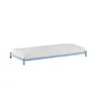 CAMA DE SOLTEIRO INFERIOR 78 CM FLAT - AZUL CLARO - Foto 8