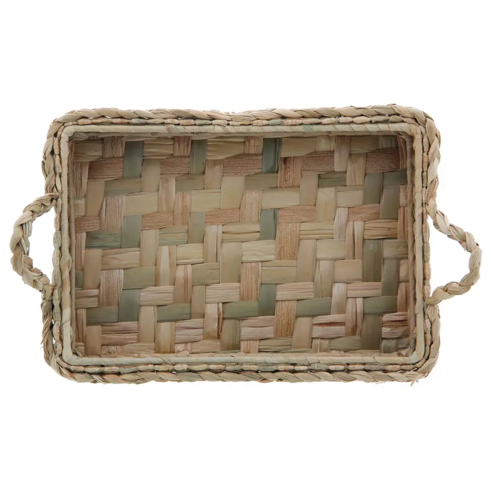 BANDEJA 33 CM X 22 CM TABOA POTIM - FIBRA NATURAL - Foto 3