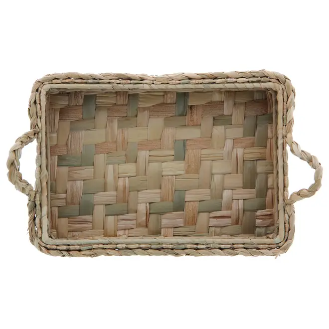 BANDEJA 33 CM X 22 CM TABOA POTIM - FIBRA NATURAL - Foto 3