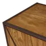 BUFFET 2 PORTAS 1,05 M X 42 CM STEAM TRUNK - ENCERADO CASTANHO/CASTANHO - Foto 11
