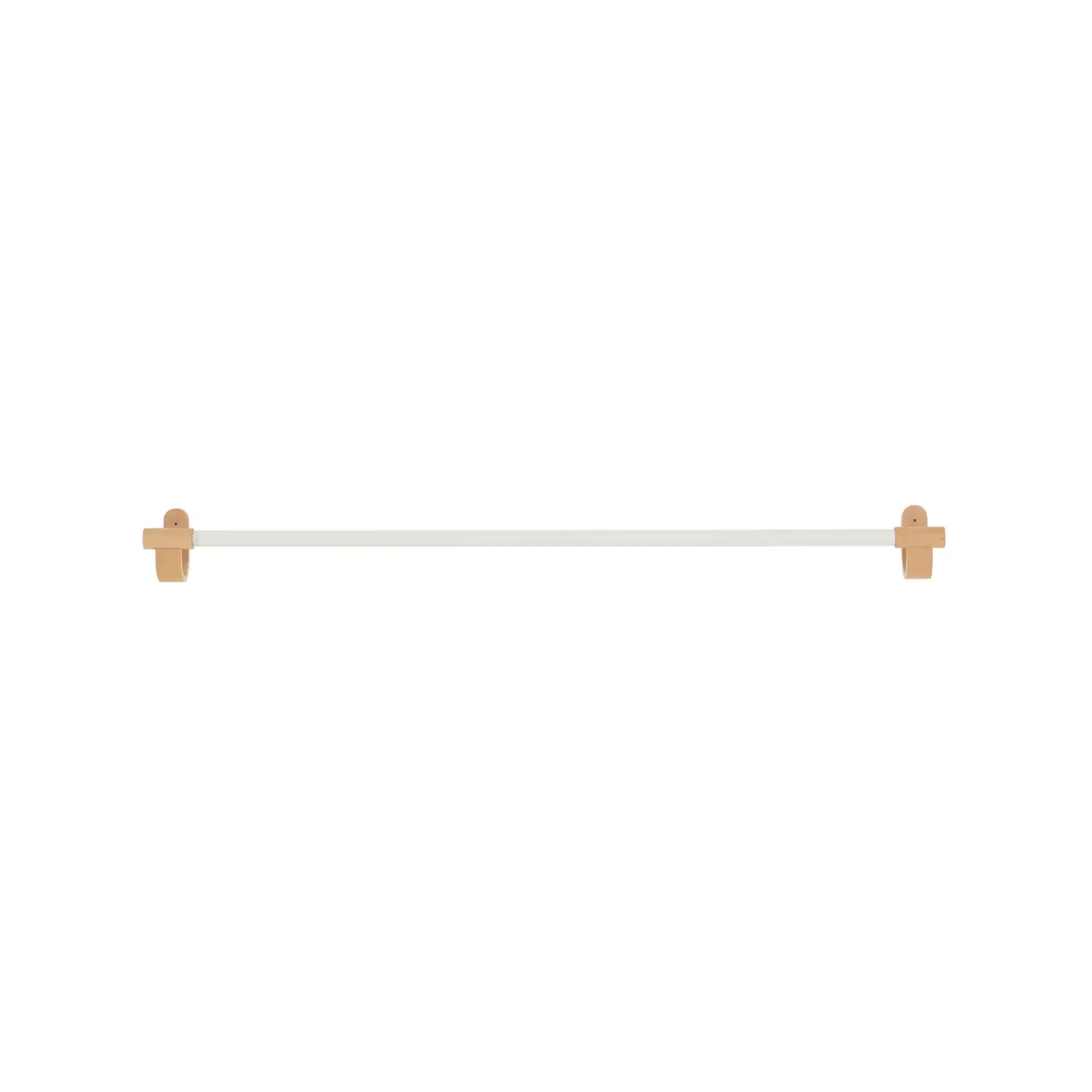 SUPORTE PARA CORTINA EXTENSÍVEL 107-305 11 MM BELLWOOD - BRANCO/FAIA - Foto 1