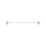 SUPORTE PARA CORTINA EXTENSÍVEL 107-305 11 MM BELLWOOD - BRANCO/FAIA - Foto 1