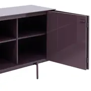 BUFFET 4 PORTAS 2 M X 45 CM THE FOLD - RUBY MOCHA - Foto 15