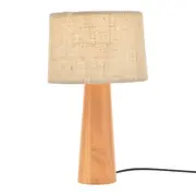 LUMINÁRIA DE MESA MASSIV C/CUP K - AMÊNDOA/JUTA - Foto 1