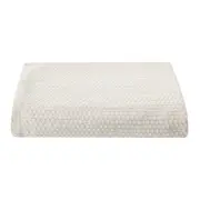 MANTA PARA SOFÁ 1,40 M X 1,60 M BLANC - OFF WHITE - Foto 1