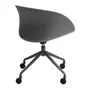 CADEIRA HOME OFFICE CONCA - CINZA CLARO/CINZA CLARO - Foto 4