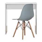 ESCRIVANINHA COM CADEIRA NET/WOOD - BRANCO/AZUL CLARO - Foto 1