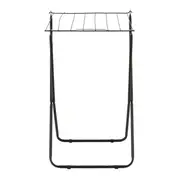 VARAL DE CHÃO DOBRÁVEL 80 CM X 53 CM KEEP IT UP - PRETO - Foto 3