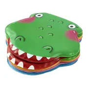 LIVRO MEU LIVRINHO FANTOCHE DE BANHO: CORA, A CROCODILO - MULTICOR - Foto 2