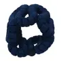 ARGOLA PARA GUARDANAPO CONJUNTO COM 2 PEÇAS ARABESCO - AZUL ESCURO - Foto 5