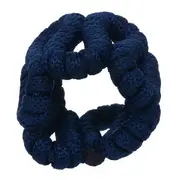 ARGOLA PARA GUARDANAPO CONJUNTO COM 2 PEÇAS ARABESCO - AZUL ESCURO - Foto 5