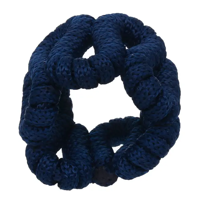ARGOLA PARA GUARDANAPO CONJUNTO COM 2 PEÇAS ARABESCO - AZUL ESCURO - Foto 5