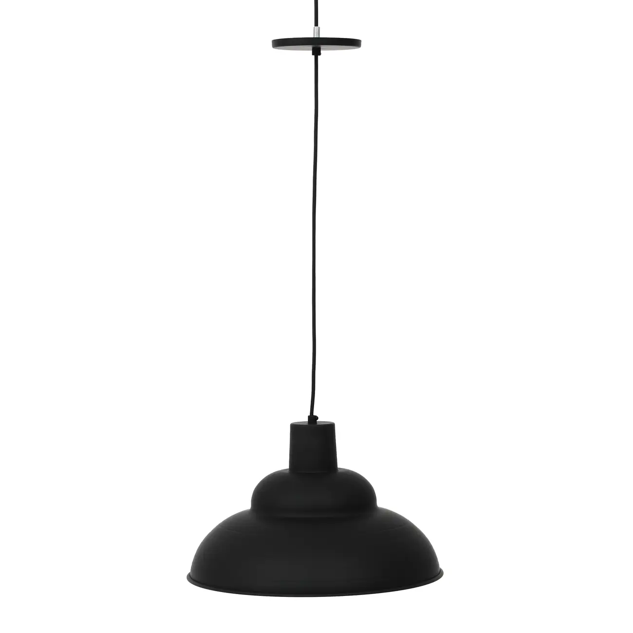LUMINÁRIA DE TETO ARGOS - PRETO/BRANCO - Foto 1