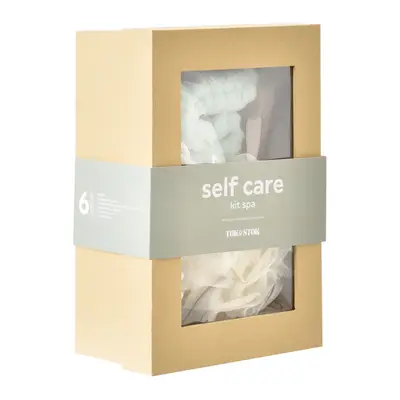 KIT SPA COM 6 PEÇAS SELF CARE