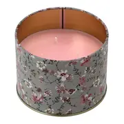 VELA PERFUMADA POTE PÊRA E FLORE DE MAGNÓLIA AQUARELLE - CINZA PROVENCE/MULTICOR - Foto 4