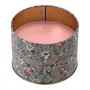 VELA PERFUMADA POTE PÊRA E FLORE DE MAGNÓLIA AQUARELLE - CINZA PROVENCE/MULTICOR - Foto 4