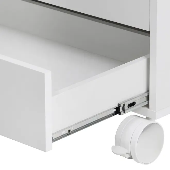 NAMI ESTRUTURA CÔMODA 5 GAVETAS 80X45 - BRANCO - Foto 6