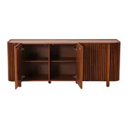 BUFFET 3 PORTAS 1,83 M X 46 CM HIGIENÓPOLIS - NOZES - Foto 3