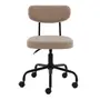 CADEIRA HOME OFFICE MIER - PRETO/BEGE - Foto 3