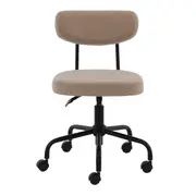 CADEIRA HOME OFFICE MIER - PRETO/BEGE - Foto 3