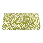 LENÇOL COM ELÁSTICO SOLTEIRO 88 CM X 1,88 M X 30 CM DA HORTINHA - ERVA MATE/OFF WHITE - Foto 1