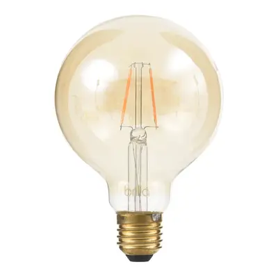 LÂMPADA LED FILAMENTO G95 E27 2,5W 127/220V BRILIA