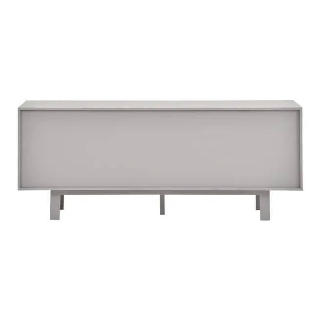BUFFET 3 PORTAS/2 GAVETAS 1,80 M X 45 CM LITHO - ESTANHO/KONKRET - Foto 7