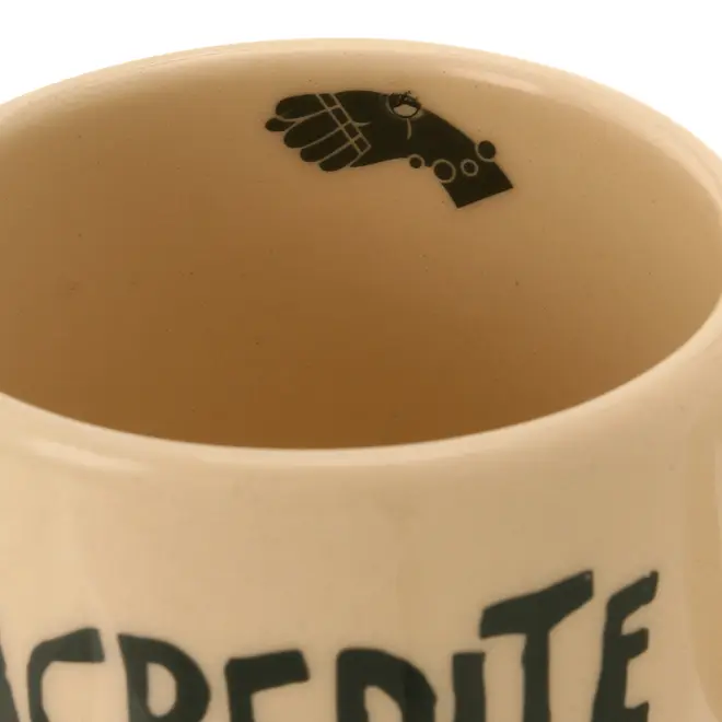 CANECA 300 ML SETE ERVAS AXÉ - ARGILA CRUA/VERDE - Foto 7