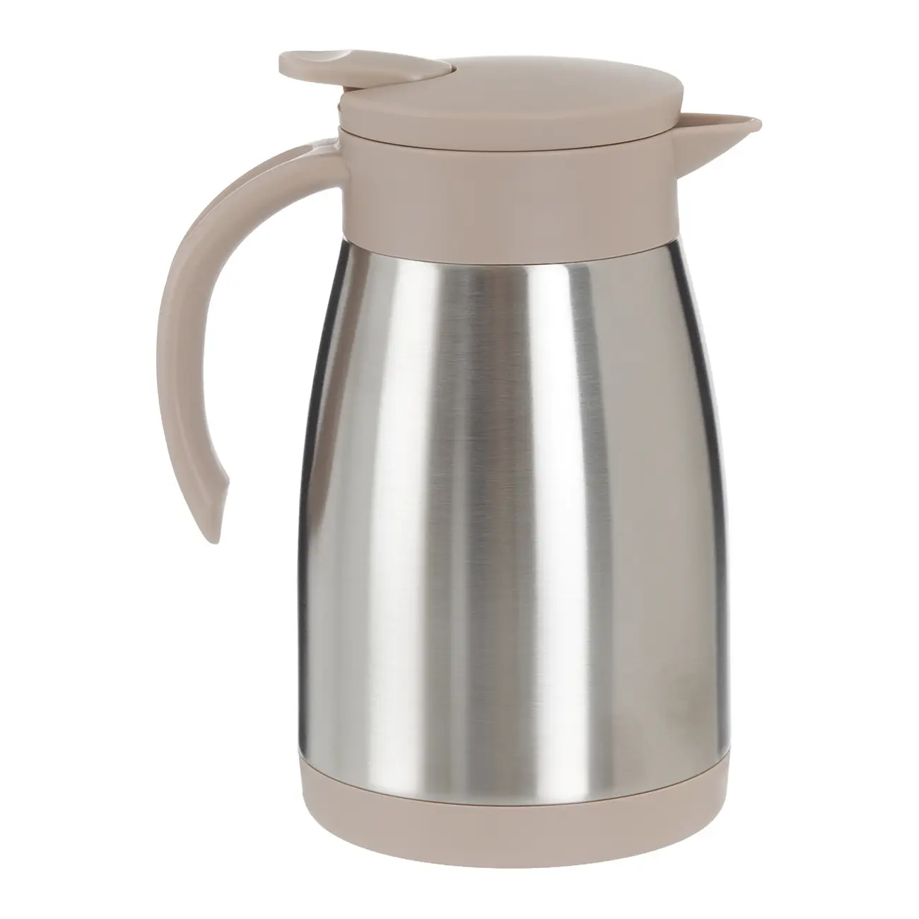 GARRAFA TÉRMICA 800 ML MIMÔ - INOX/BEGE - Foto 2