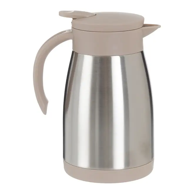 GARRAFA TÉRMICA 800 ML MIMÔ - INOX/BEGE - Foto 2