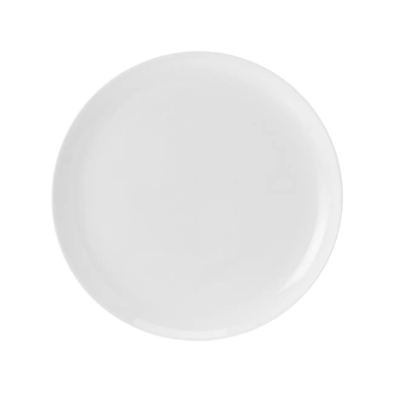 PRATO SOBREMESA LUNA - BRANCO BRILHANTE - Foto 1
