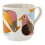 CANECA 220 ML VOA PASSARIM - BRANCO/MULTICOR - Foto 2