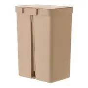 LIXEIRA DUPLA COM PEDAL 30 L TRIUM - CAMELO/CINZA - Foto 6