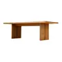 MESA DE JANTAR 2,38 M X 1,10 M PLANK - AMÊNDOA RÚSTICA - Foto 5