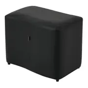 PUFF 61 CM X 51 CM SET WAVE INVERT - CORSIN PRETO - Foto 4