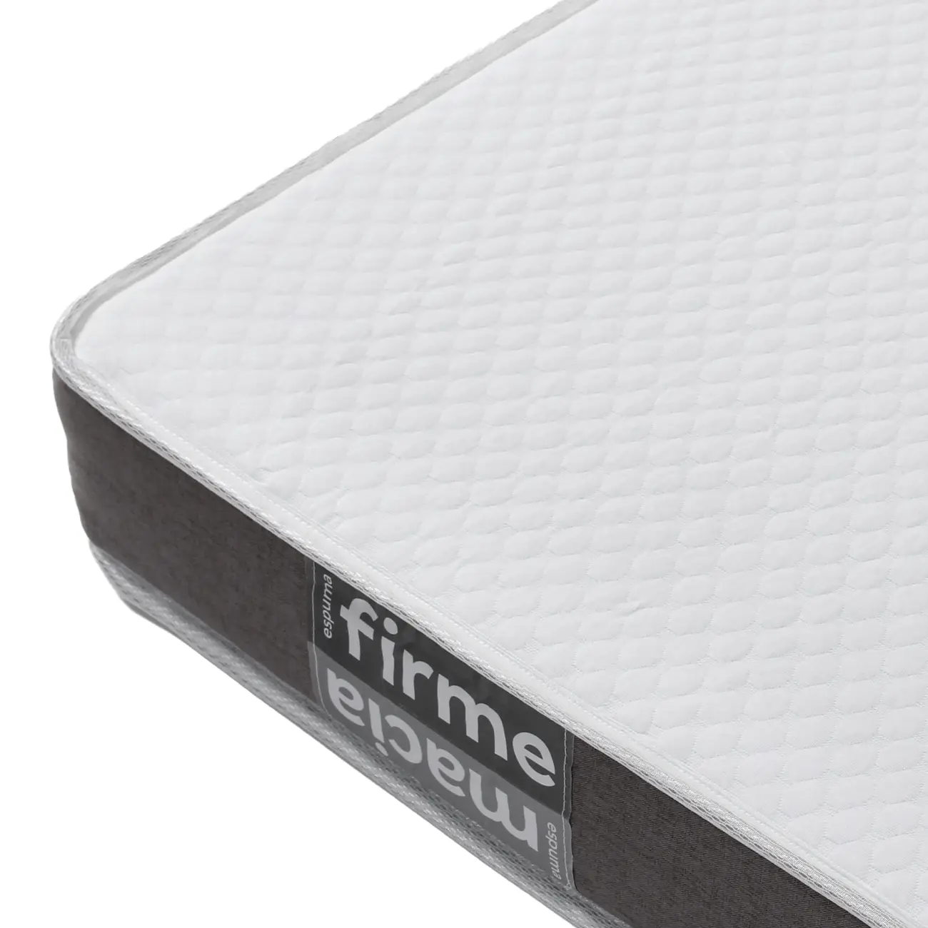 COLCHÃO DE ESPUMA SOLTEIRO DUO 88 CM X 1,88 M X 16 CM TATOU GULDI - CINZA/BRANCO - Foto 15