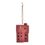 PINGENTE MINI CASA LED 7 CM HOHO HOME - VERMELHO HINDU - Foto 1