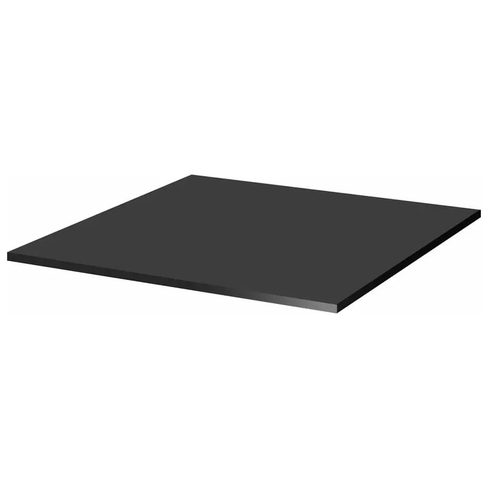 TAMPO DE MESA MADEIRA 75 CM X 75 CM METRIC - PRETO - Foto 2