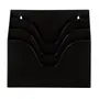 PORTA-REVISTAS PAREDE LAYERS - PRETO - Foto 2
