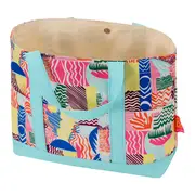 BOLSA DE PRAIA VIBRA VERÃO - AÇAY/VERDE ÁGUA - Foto 5