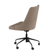 CADEIRA HOME OFFICE DANDY - PRETO/CAMELO - Foto 19