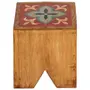 TIRADENTES ADORNO MESA | BANQUETA 2VRD - AMÊNDOA/MULTICOR - Foto 3
